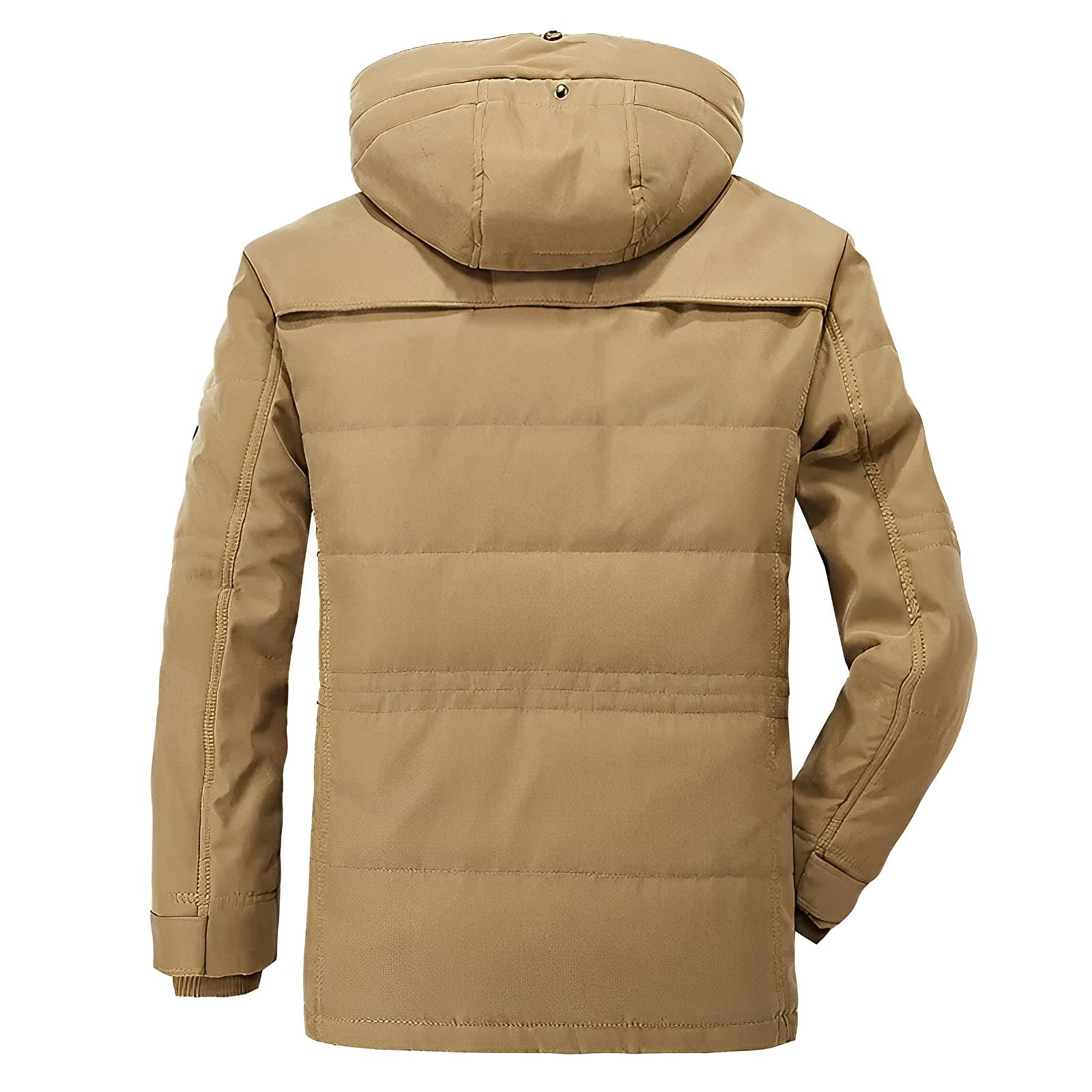 Reinhold - Classic Winter Coat with Stand-up Collar