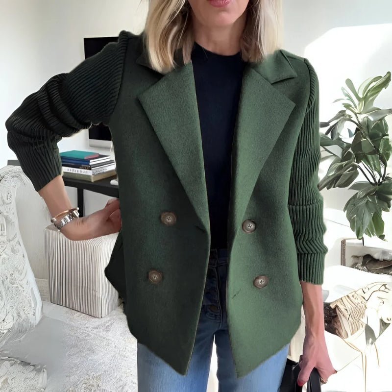 Bettina - Stylish Knitted Blazer - Blazer - Jones & Smith