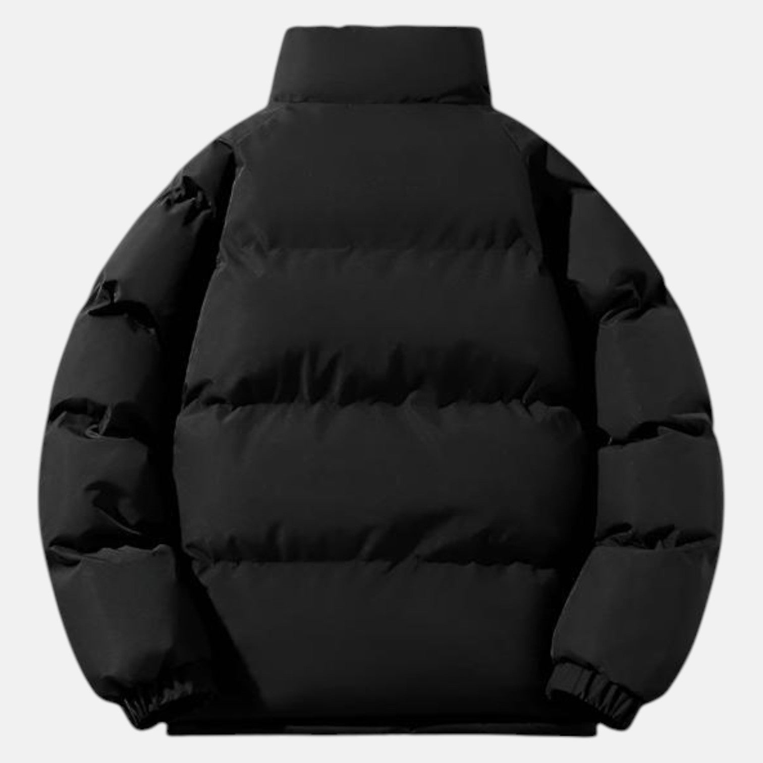 Calvin – Men's Cotton Puffer Jacket - Jackets - Black - Jones & Smith