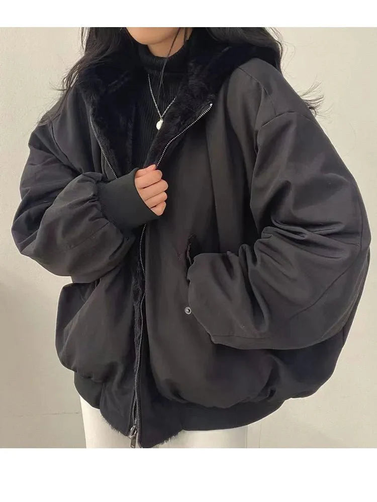 Carina - Warm Winter Jacket with Hood