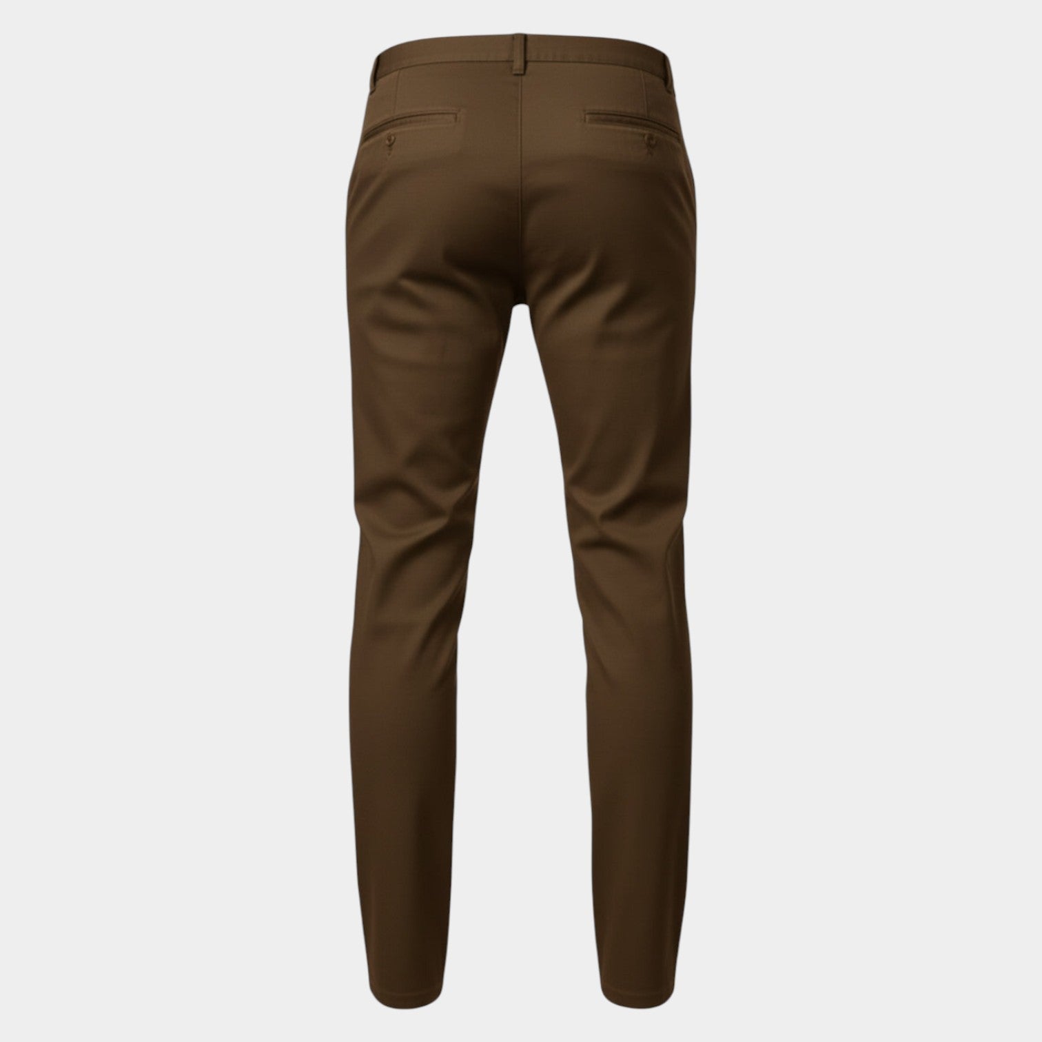Darian – Men's Cotton Trousers - Pants - Brown - Jones & Smith