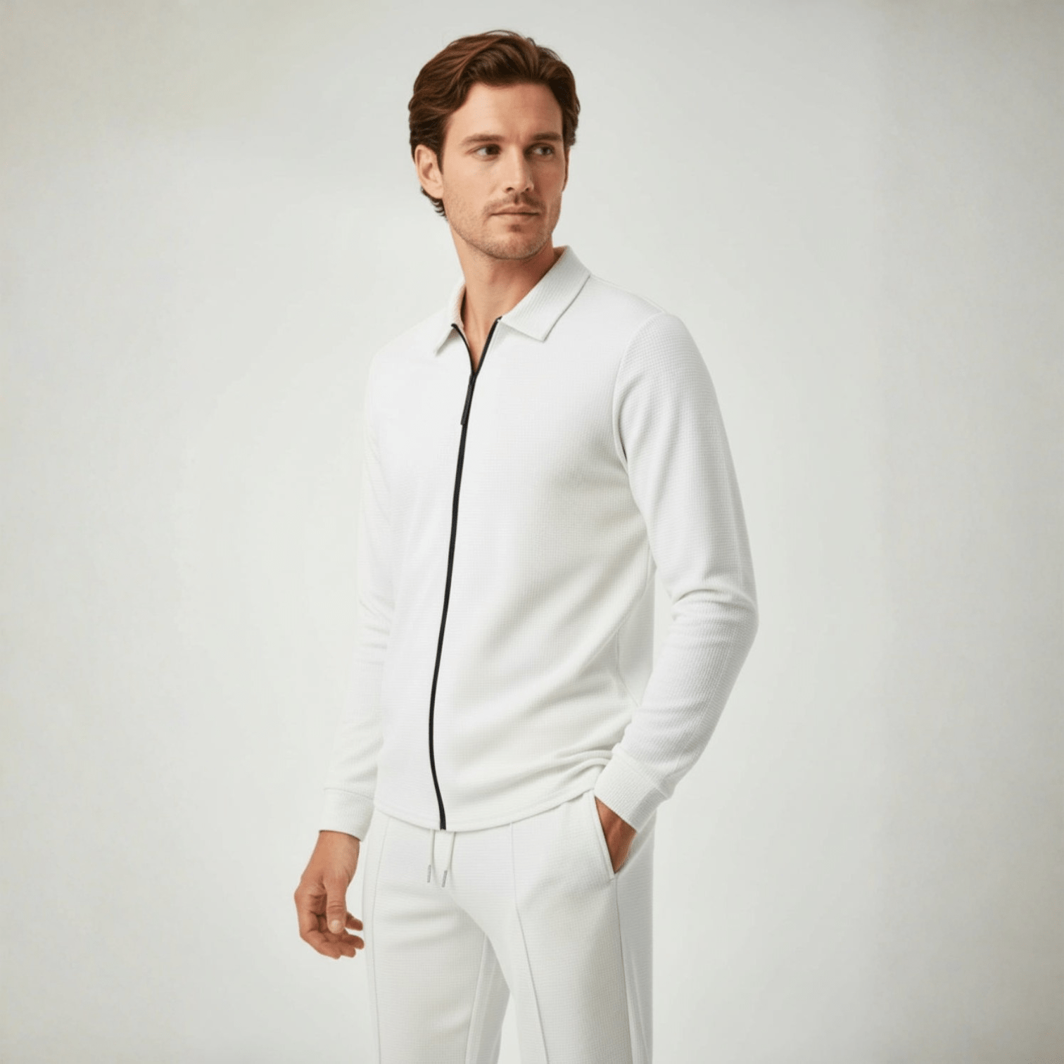 Dex – Men's Tracksuit White - Sets for Men - White - Jones & Smith