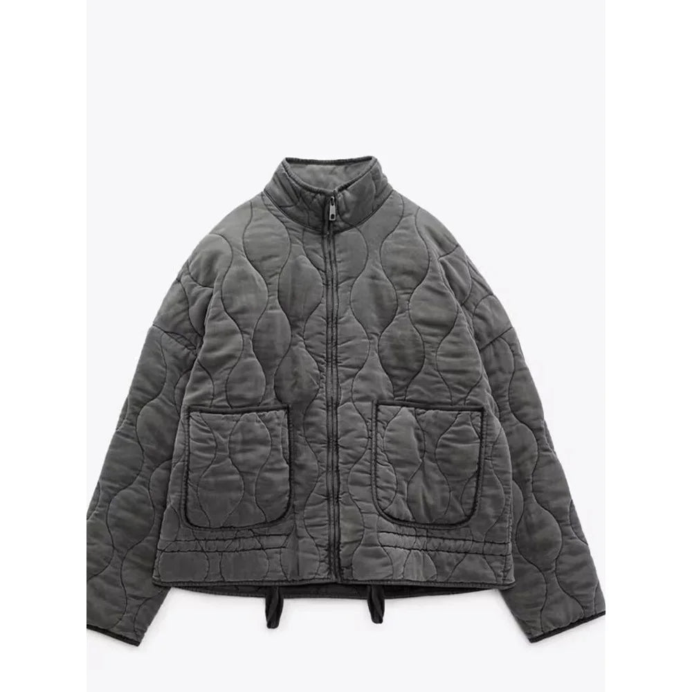 Emma – Lightweight Quilted Jacket with Padding - Puffer Jacket - Jones & Smith