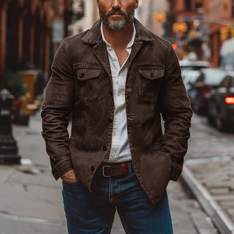 Harald – Stylish jacket in vintage style - Coats & Jackets - Jones & Smith