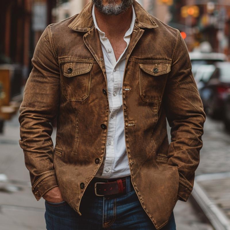 Harald – Stylish jacket in vintage style - Coats & Jackets - Jones & Smith