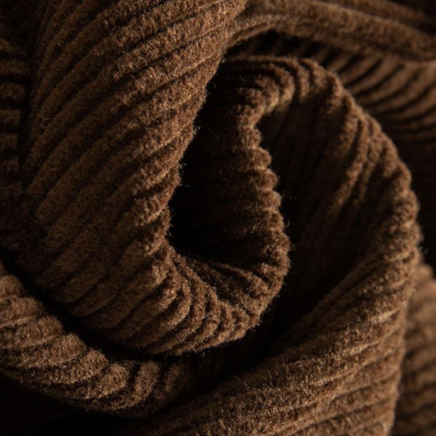 Jaro – Men's Cord Jacket in Cotton with Teddy Lining - Corduroy jacket - Brown - Jones & Smith