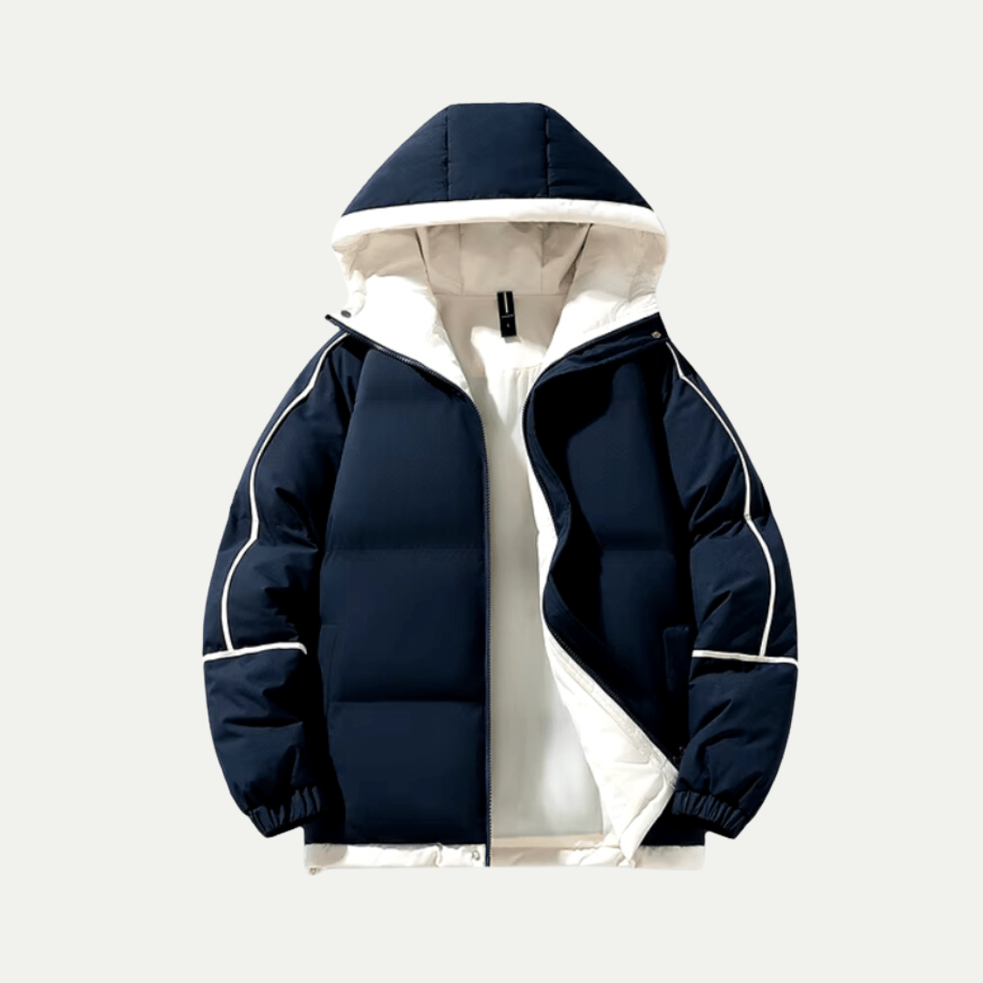 Karsten - Warmer Padded Jacket with Hood - Quilted Jackets - Jones & Smith