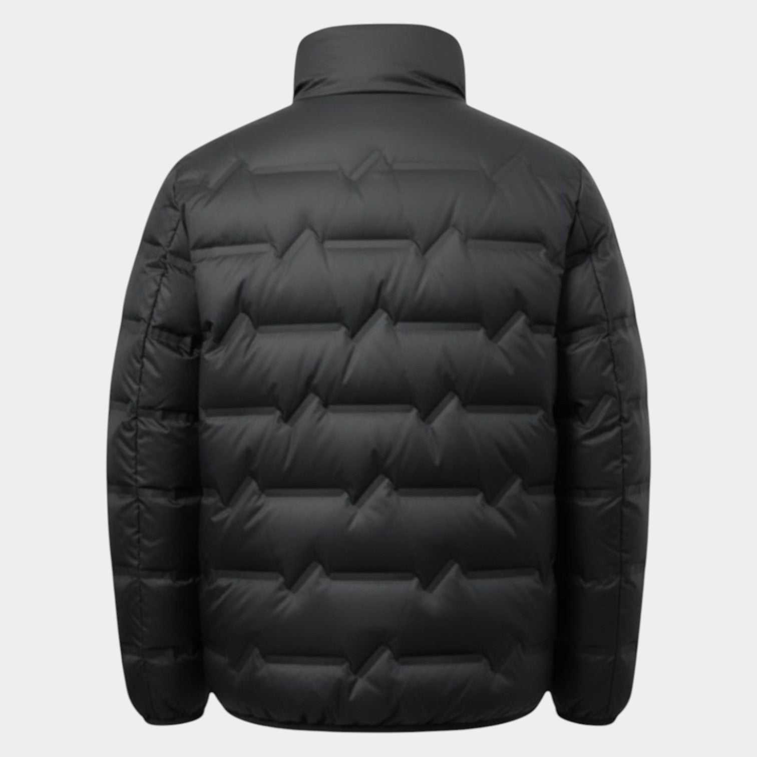 Lucan – Men's Winter Puffer Jacket - Puffer Jacket - Black - Jones & Smith