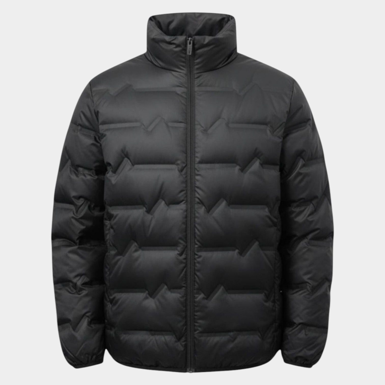 Lucan – Men's Winter Puffer Jacket - Puffer Jacket - Black - Jones & Smith