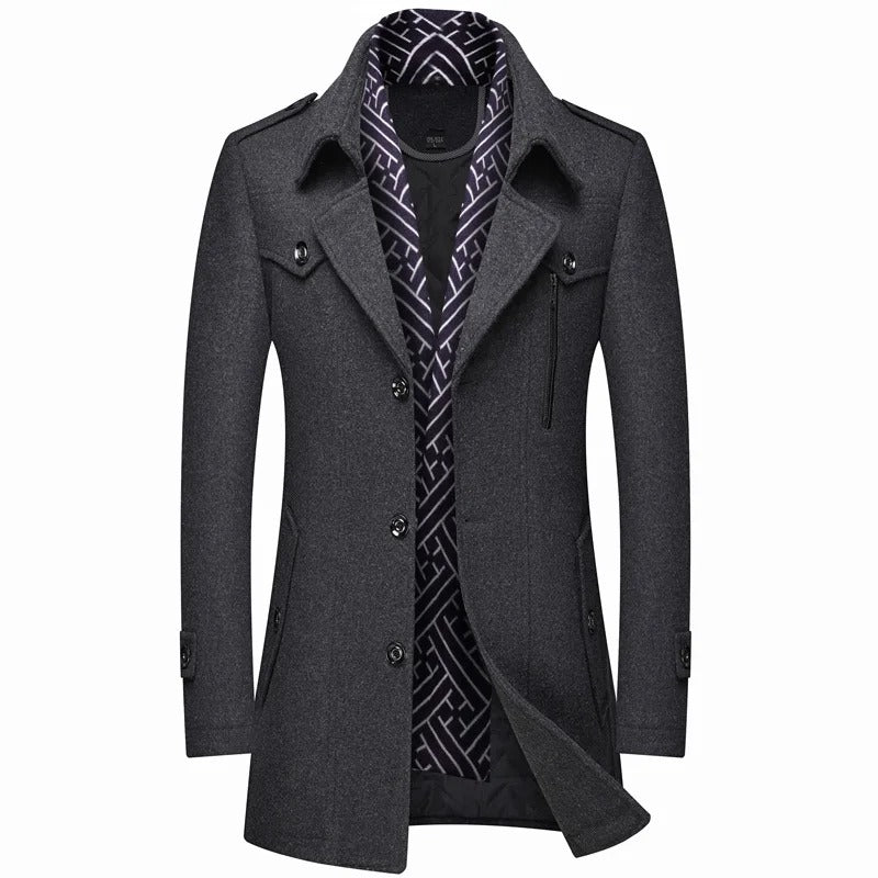 Lukas – Classic Coat for Autumn and Winter - Coats - Jones & Smith