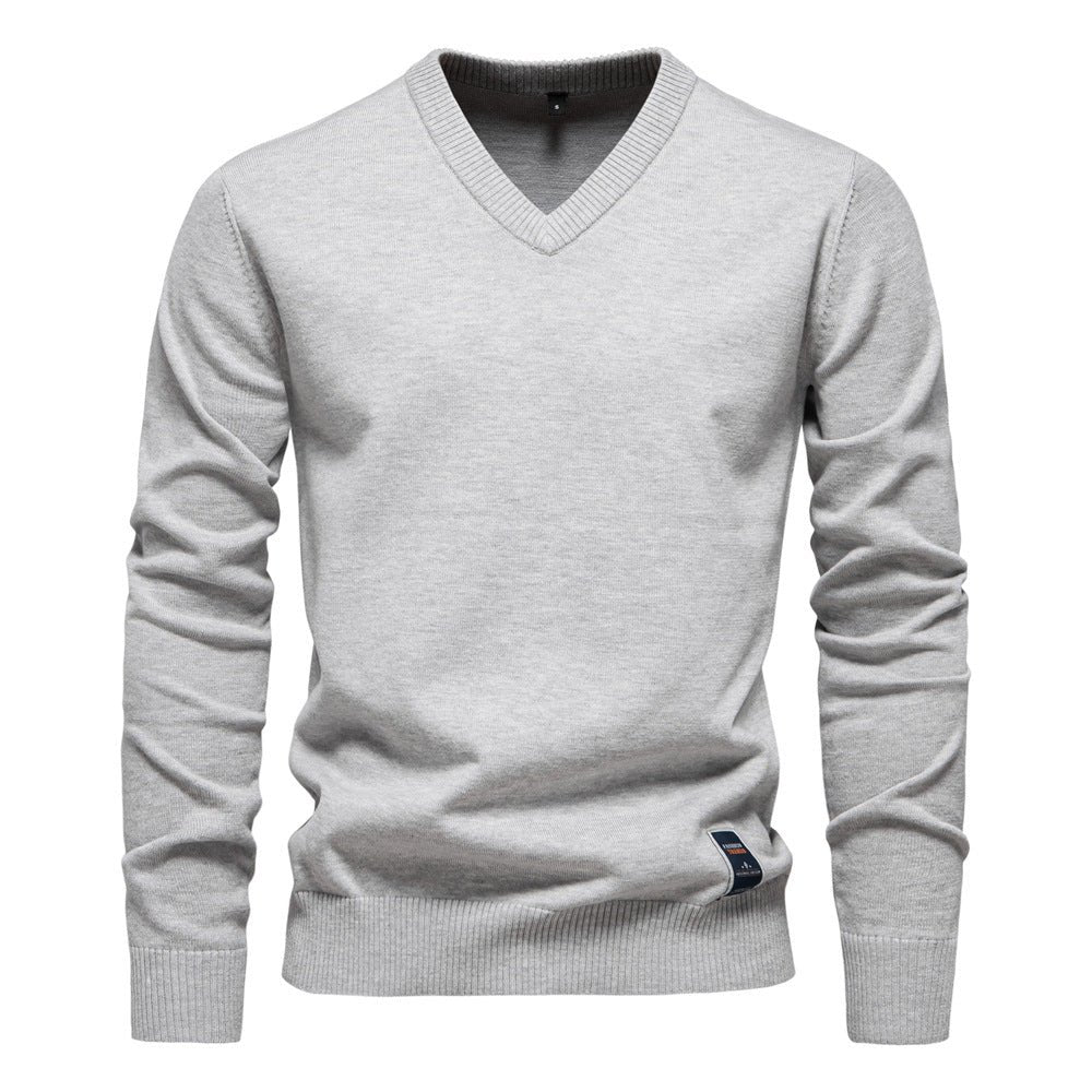 Lukas – Classic V - Neck Sweater - Sweaters - Jones & Smith