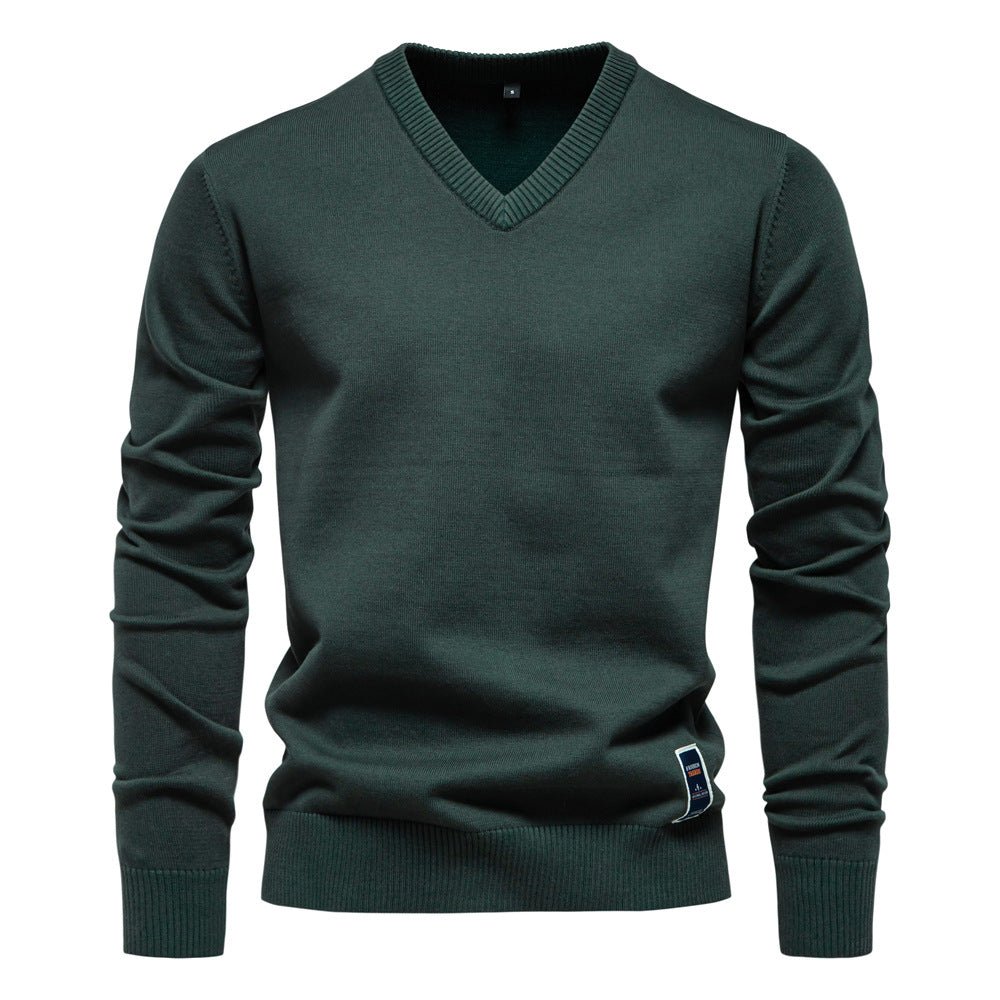 Lukas – Classic V - Neck Sweater - Sweaters - Jones & Smith