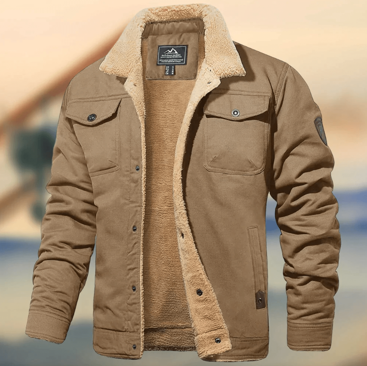 Markus - Warm Jacket with Snug Comfort - Jackets - Jones & Smith