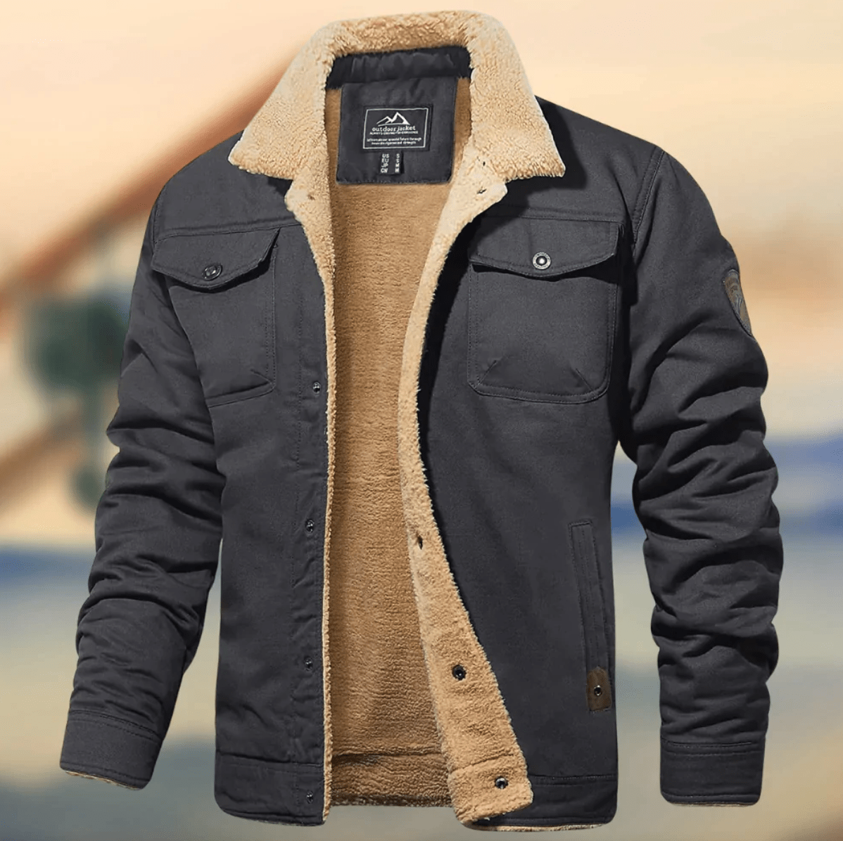 Markus - Warm Jacket with Snug Comfort - Jackets - Jones & Smith