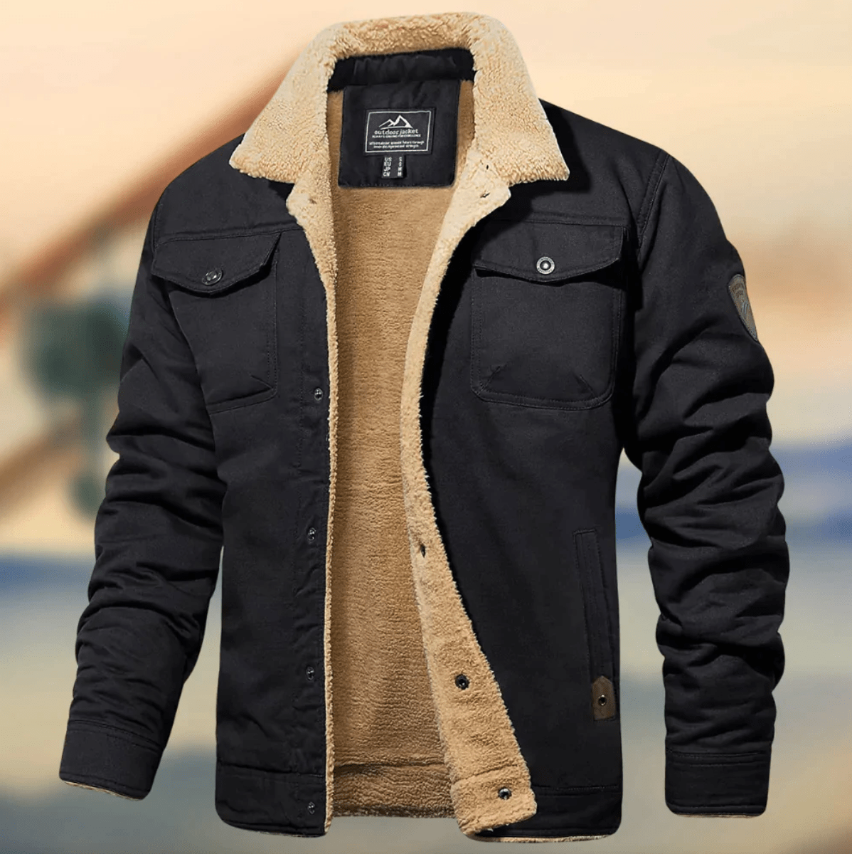 Markus - Warm Jacket with Snug Comfort - Jackets - Jones & Smith
