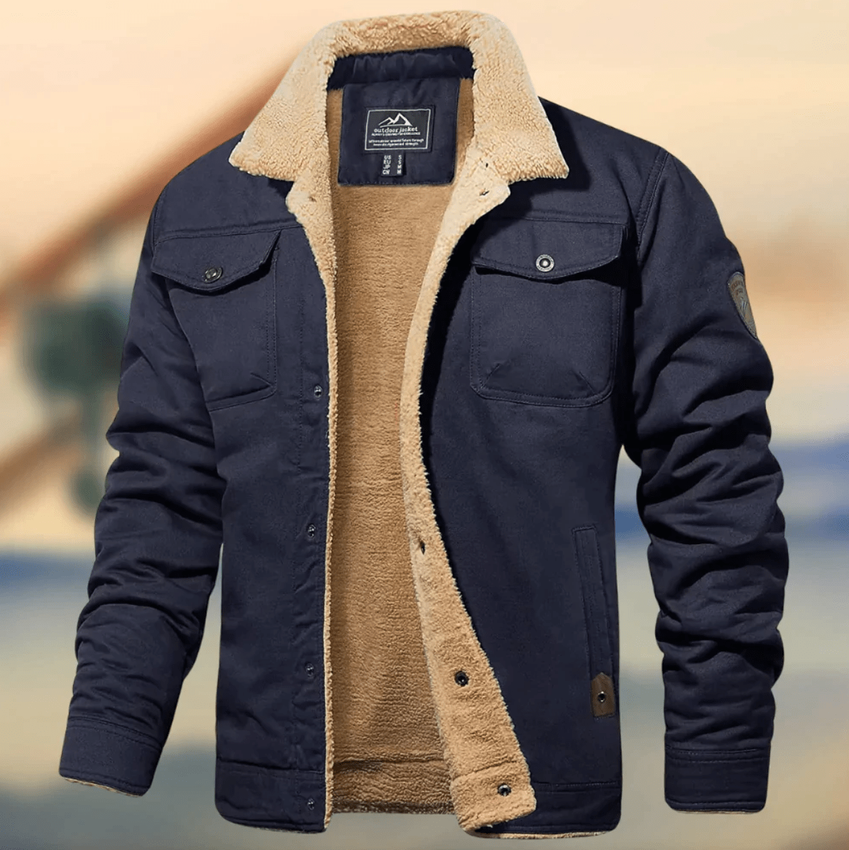 Markus - Warm Jacket with Snug Comfort - Jackets - Jones & Smith