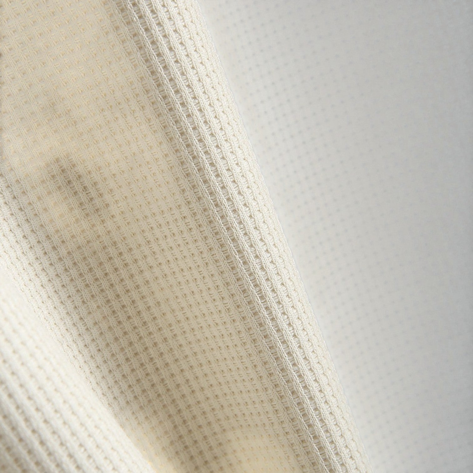 Milo – Men's Hooded Shirt in Waffle Fabric with Fleece - Hooded Jacket - Beige - Jones & Smith