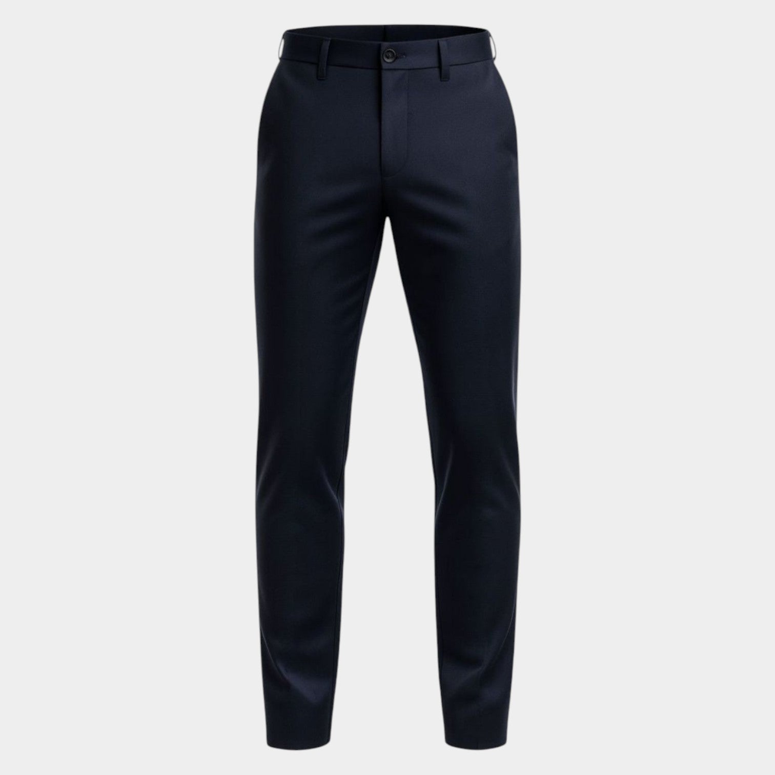 Nilo – Men's Cotton Trousers - Pants - Navy Blue - Jones & Smith