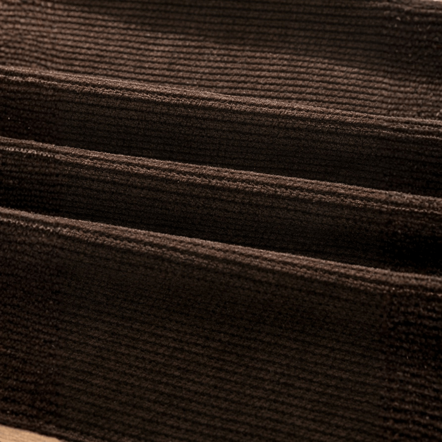 Noah – Men's Cord Trousers Straight Fit - Corduroy pants - Dark Brown - Jones & Smith