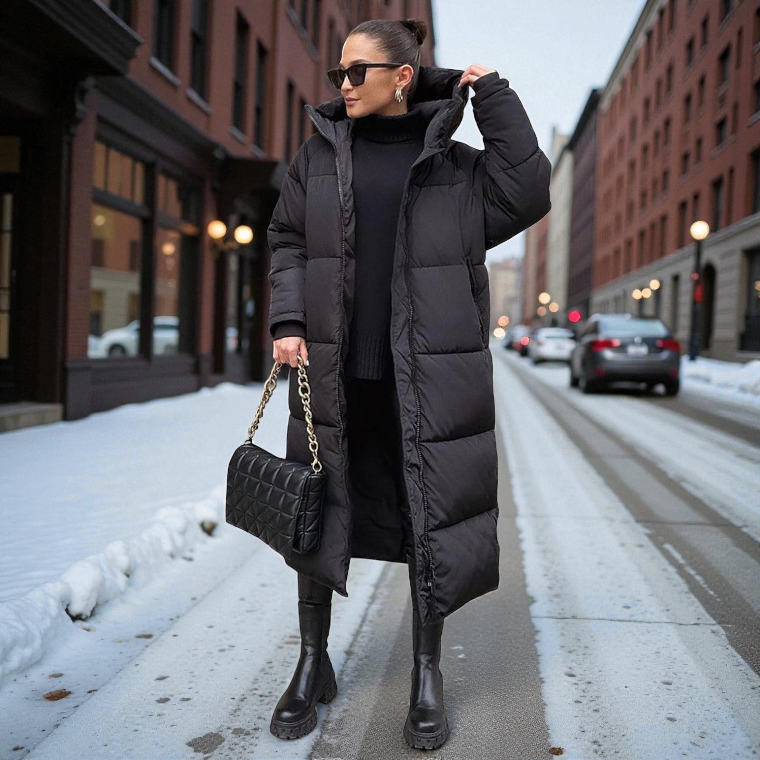 Norina - Long Puffer Winter Jacket