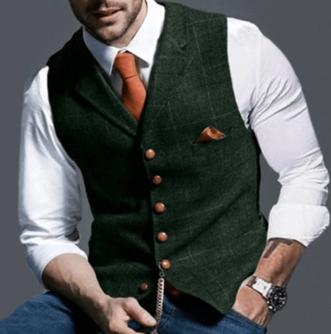Patrick - Classic Vintage Waistcoat - Vest - Jones & Smith