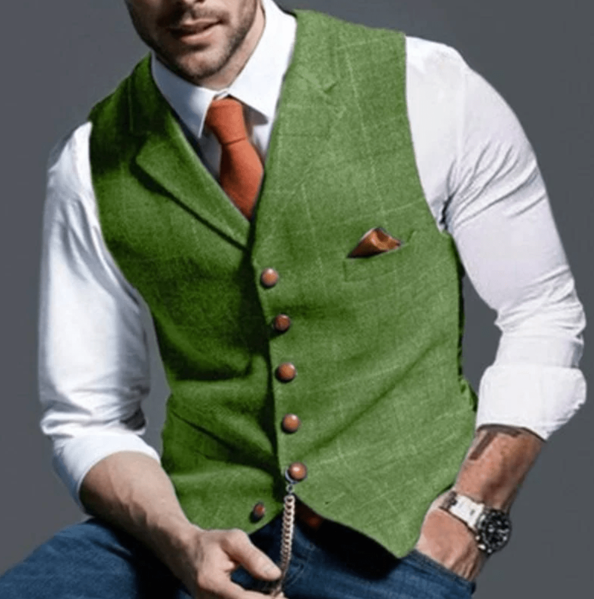 Patrick - Classic Vintage Waistcoat - Vest - Jones & Smith