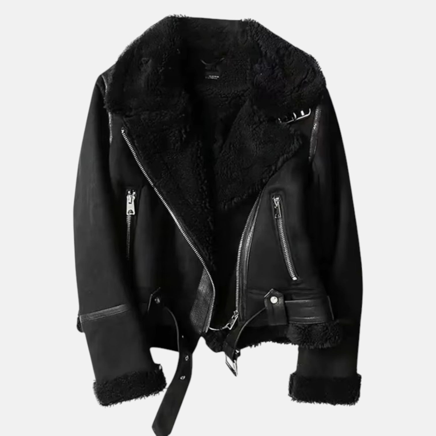 Romy – Women's Cotton Bomber Jacket - Bomber Jacket - Black - Jones & Smith