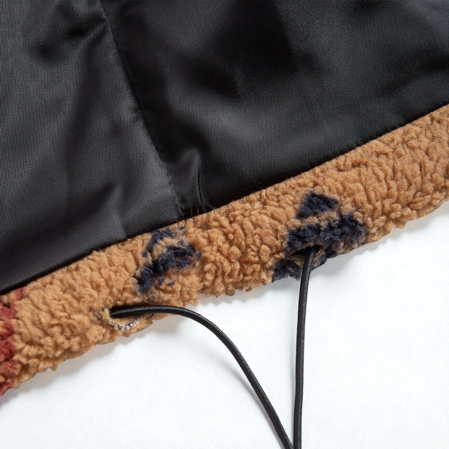 Tamo – Men's Teddy Fleece Jacket with Aztec Pattern - Jacket - Beige - Jones & Smith