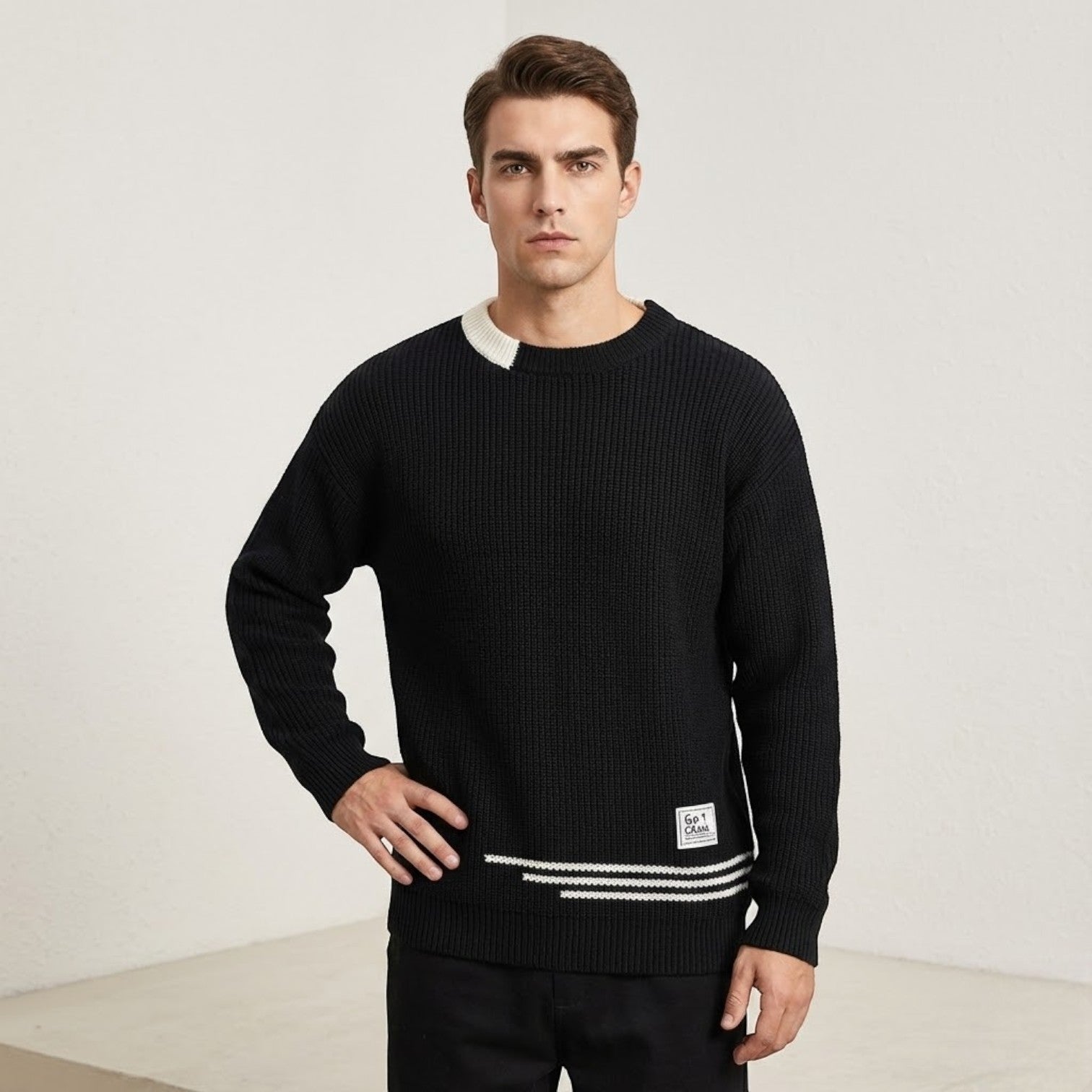 Timon – Men's Cotton Knit Jumper