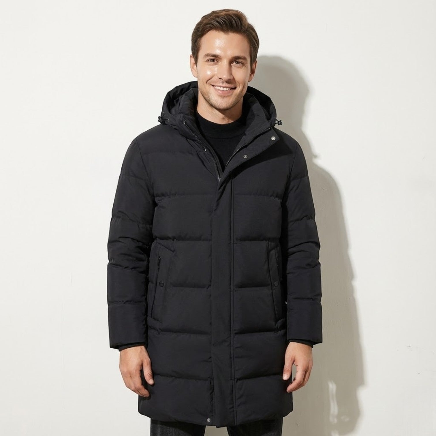 Lior – Men's Winter Down Parka with Hood