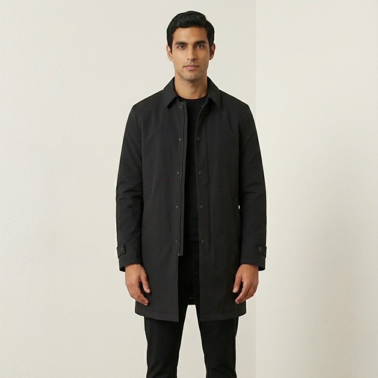 Nero – Men's Wool Winter Coat Lined
