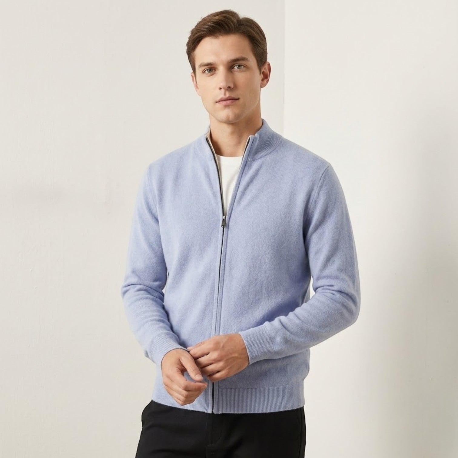 Elias – Men's Cotton Cardigan