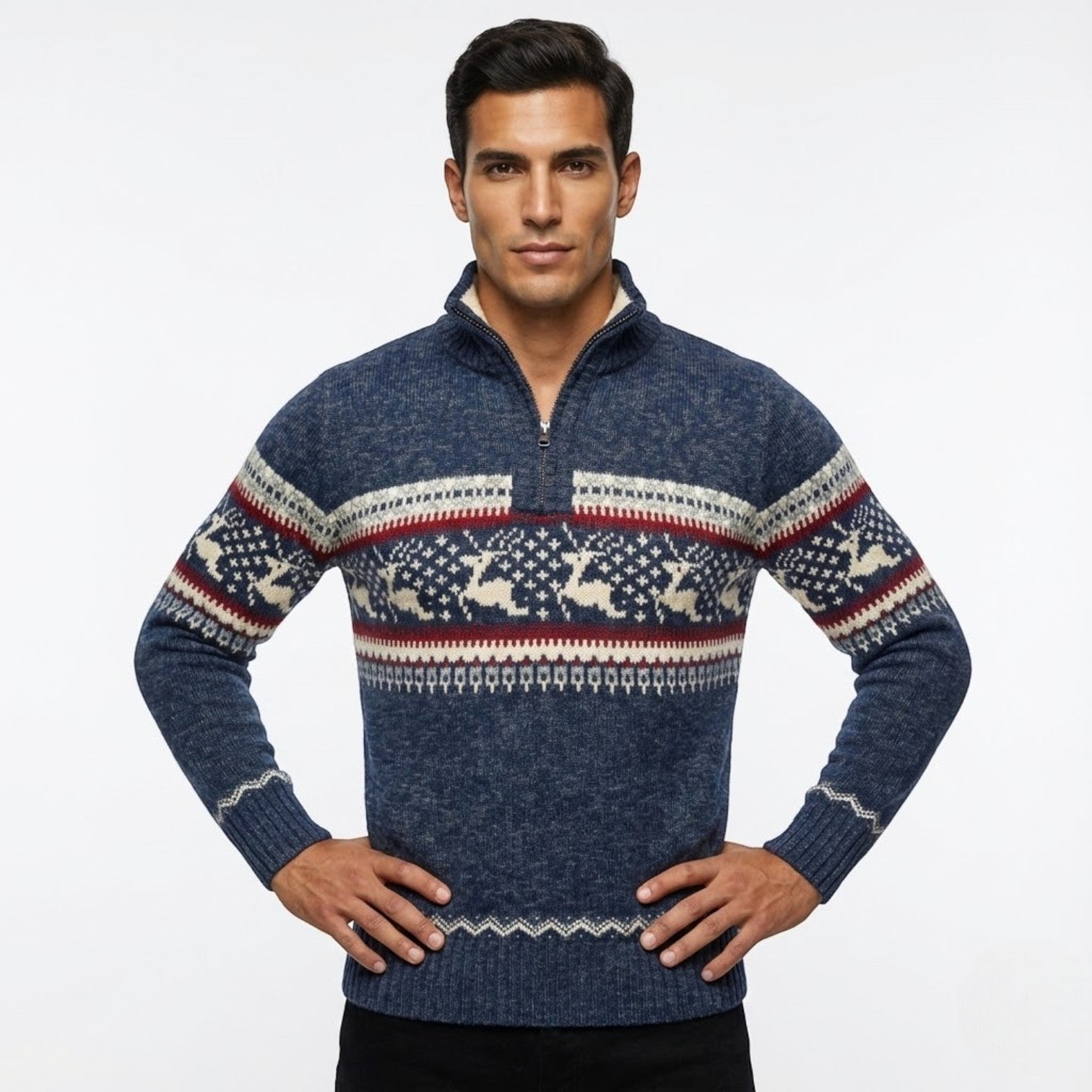 Elian – Men's Cotton Winter Jumper