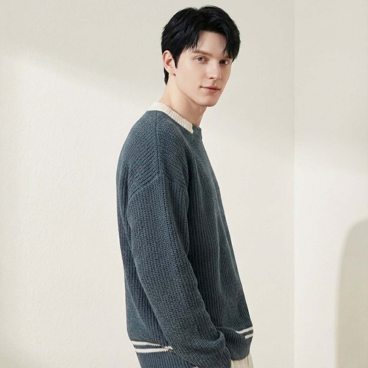 Timon – Men's Cotton Knit Jumper