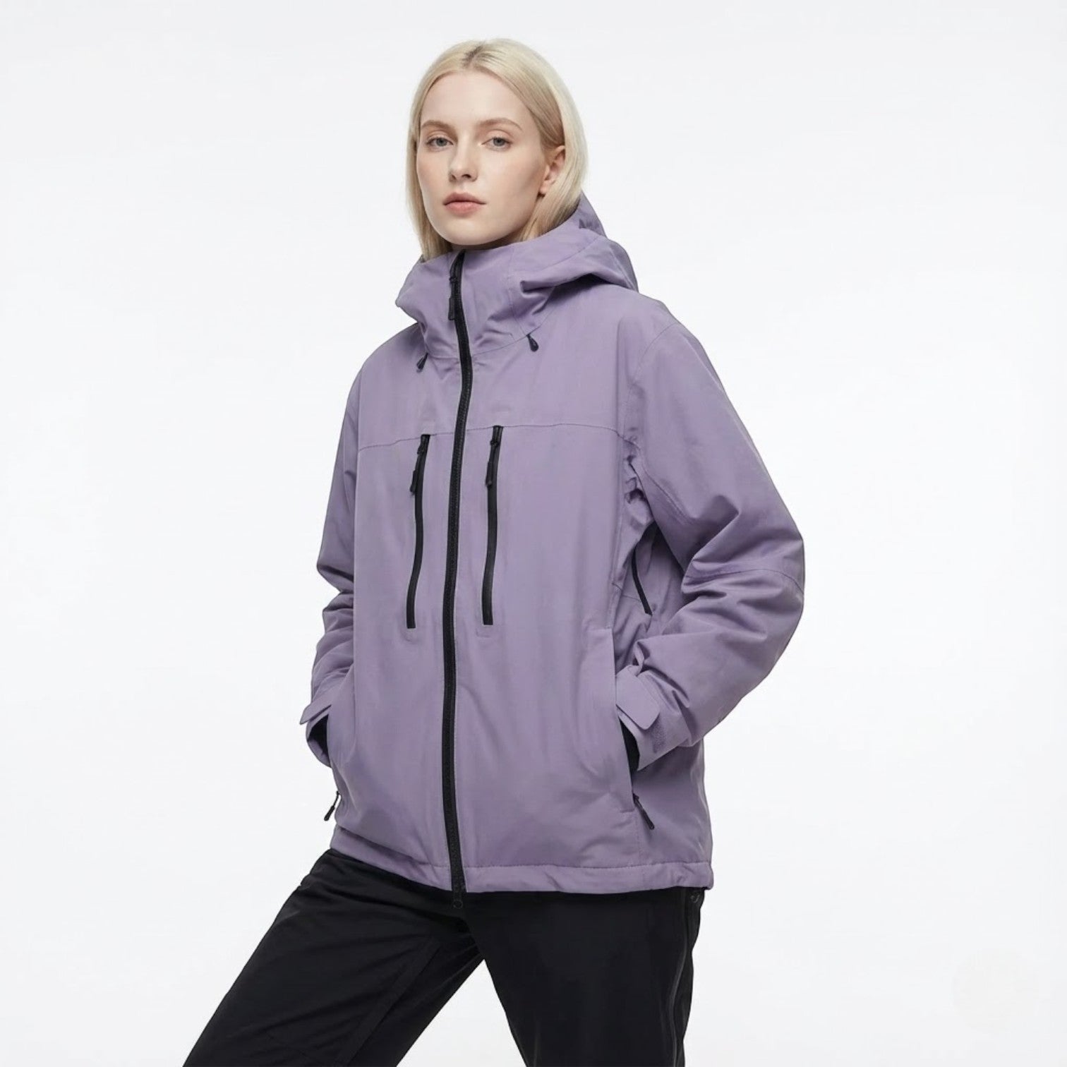 Nilo – Unisex Winter Ski Jacket with Hood