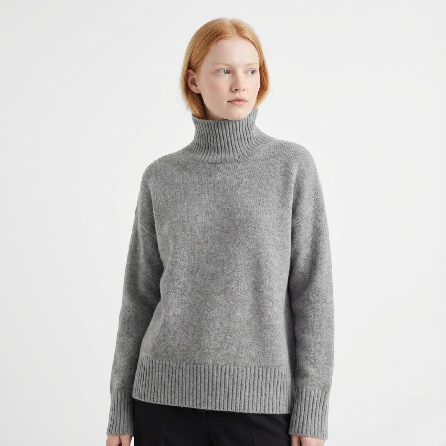 Sophie – Women's Wool Roll Neck Jumper