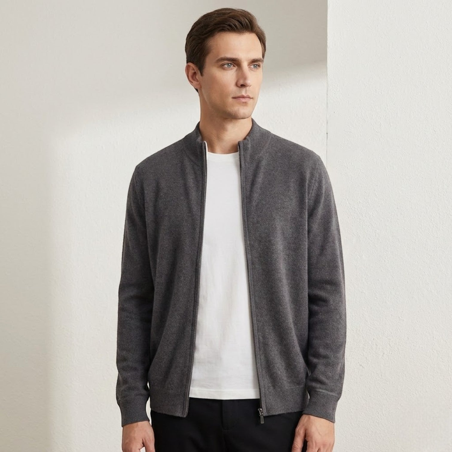 Elias – Men's Cotton Cardigan
