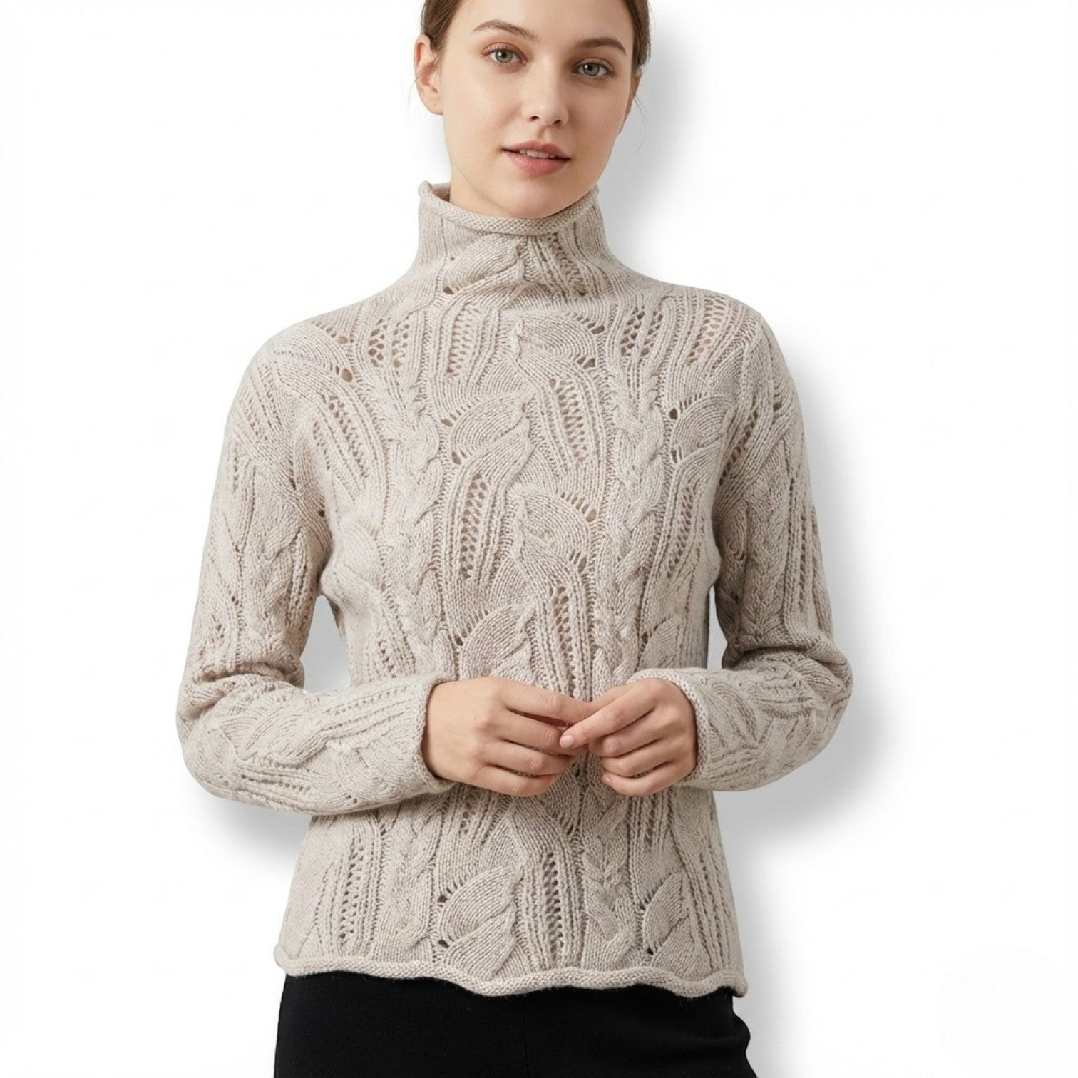 Mira – Women's Cotton Knitted Jumper