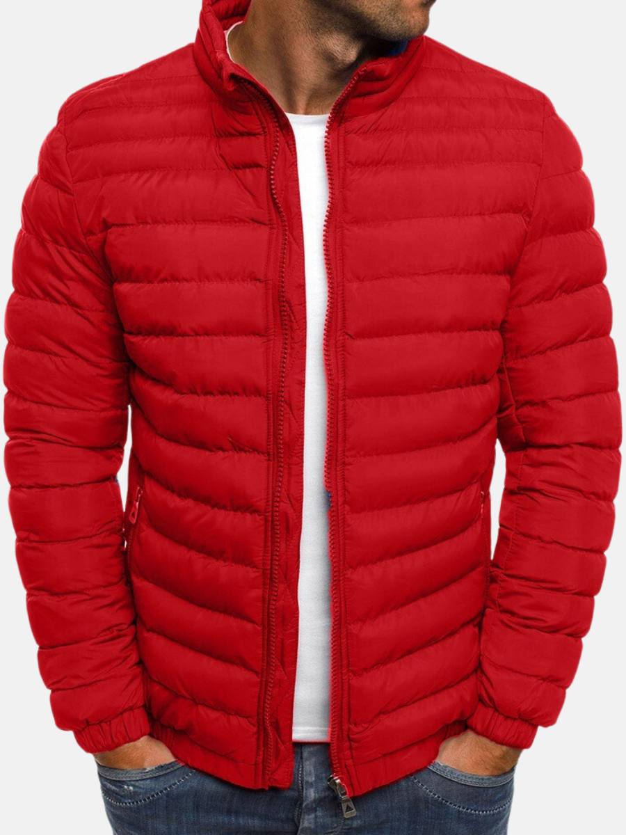 Johann - Stylish Quilted Jacket with Stand-Up Collar