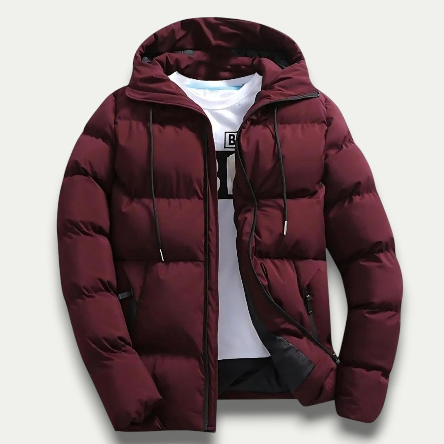 Leon - Warmer Winter Jacket with Hood and Water-Repellent Function