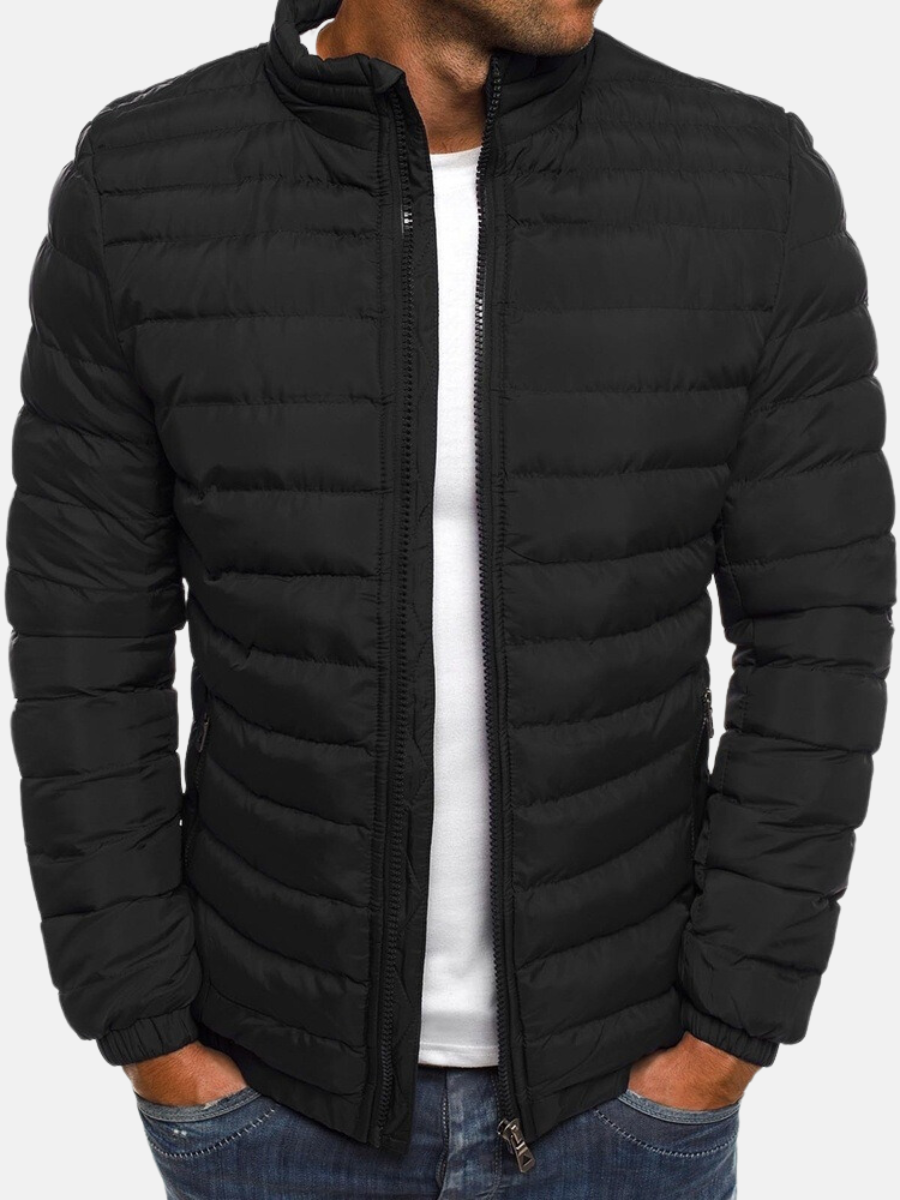 Johann - Stylish Quilted Jacket with Stand-Up Collar