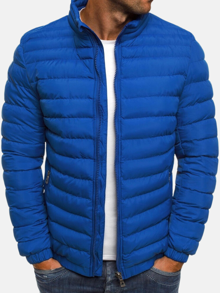 Johann - Stylish Quilted Jacket with Stand-Up Collar