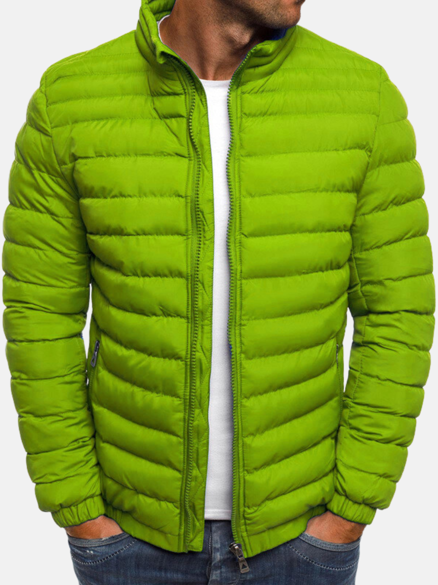 Johann - Stylish Quilted Jacket with Stand-Up Collar