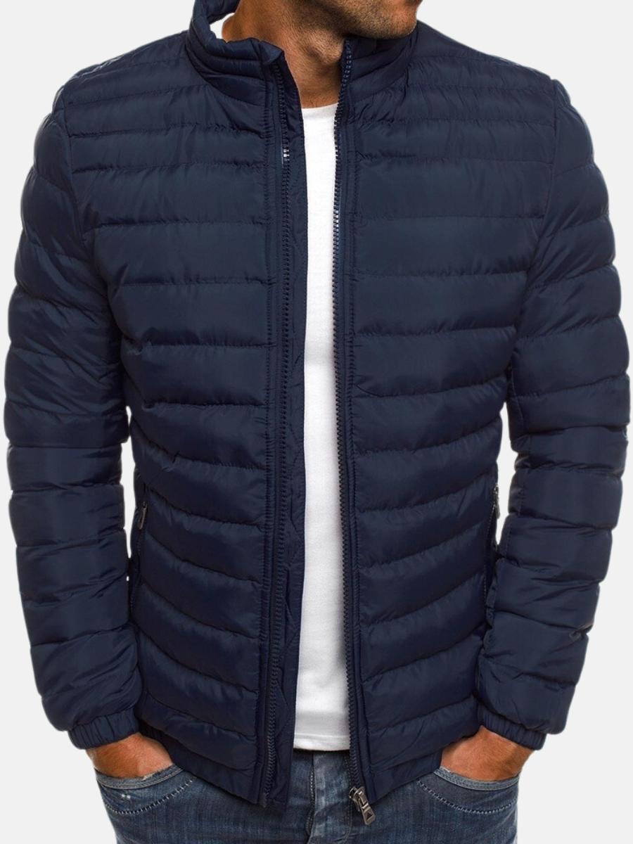 Johann - Stylish Quilted Jacket with Stand-Up Collar