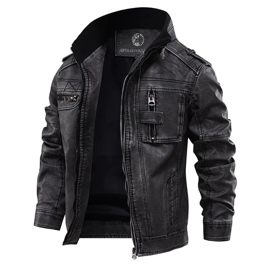 Dominik - Timeless Jackets with Stand-Up Collar