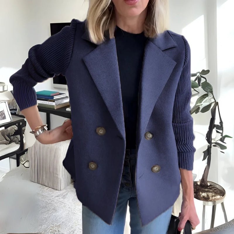 Bettina - Stylish Knitted Blazer - Blazer - Jones & Smith