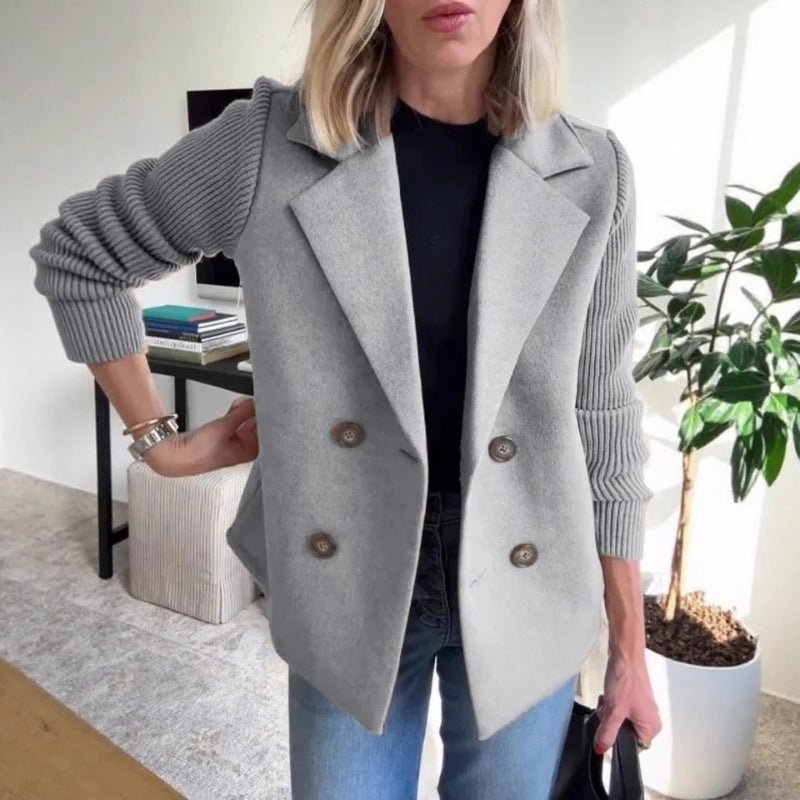 Bettina - Stylish Knitted Blazer - Blazer - Jones & Smith