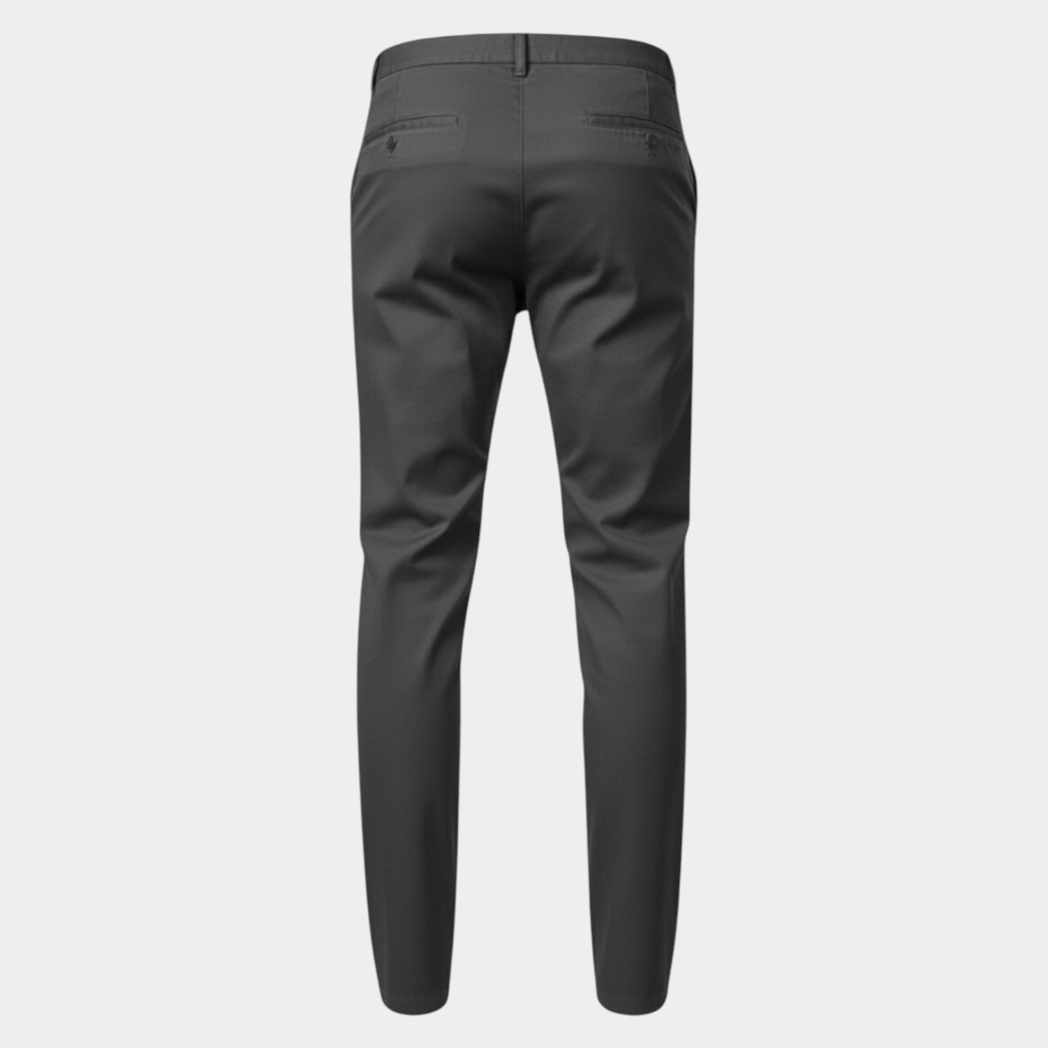 Elian – Men's Cotton Trousers - Pants - Grey - Jones & Smith