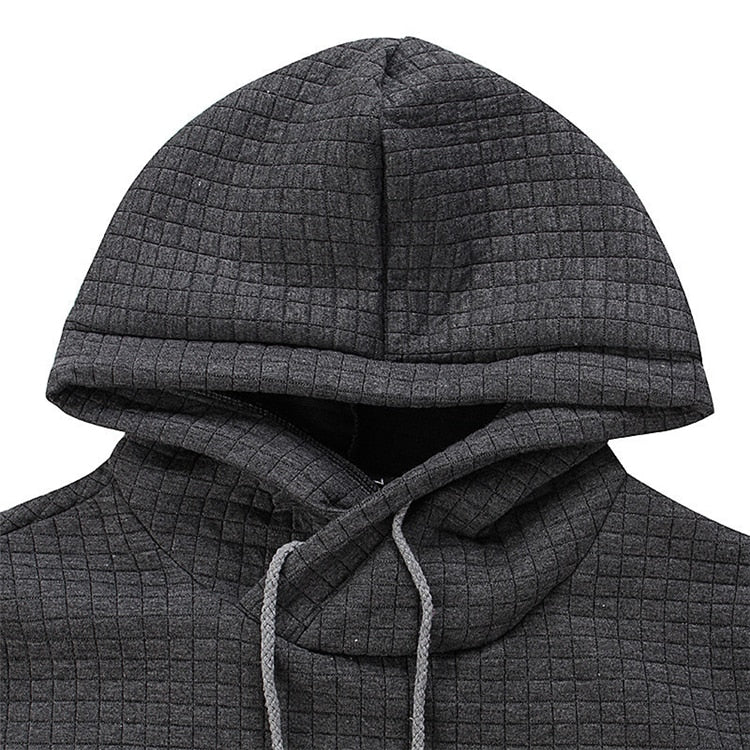Elias - Modern Hoodie with 3D Structure - Hoodies - Jones & Smith