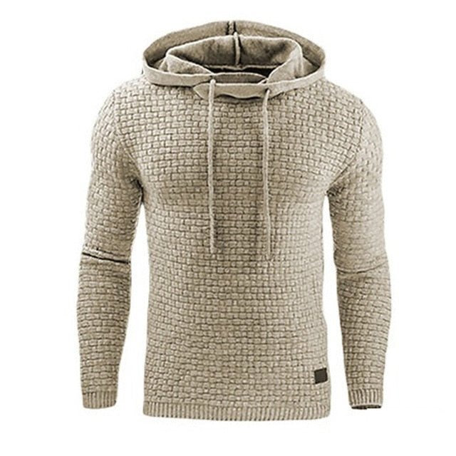 Elias - Modern Hoodie with 3D Structure - Hoodies - Jones & Smith